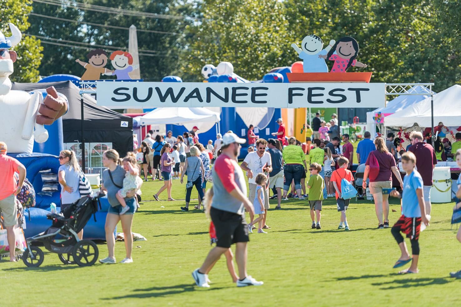 Check out Suwanee Fest at Town Center park
